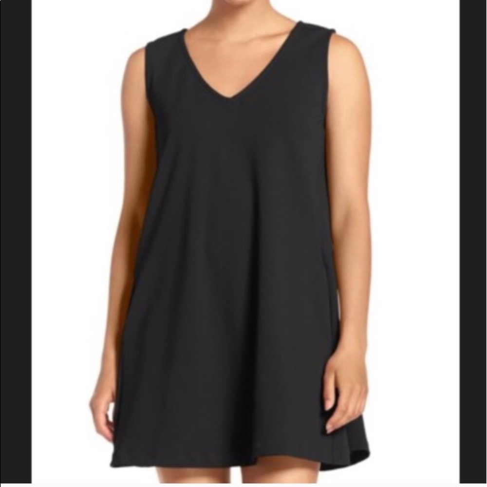 BB Dakota- Womans Pleat Back Trapeze Dress